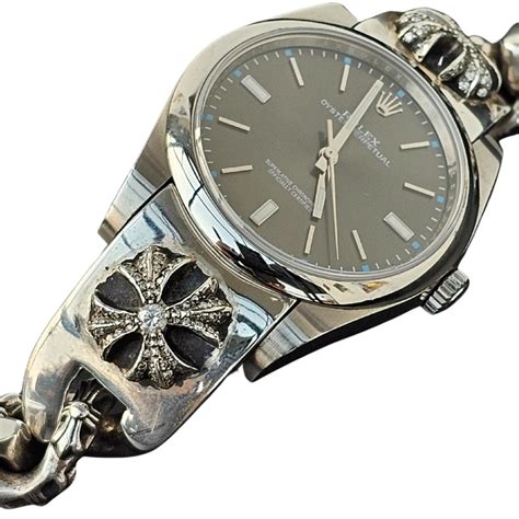 chrome hearts watch rolex